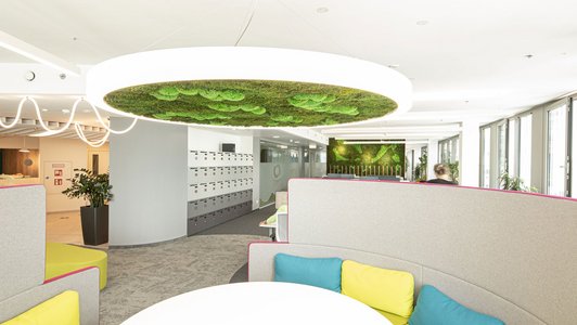 NEVEON Headquarter Office Vienna/Wien Symbios Workspaces und Wildes Moos